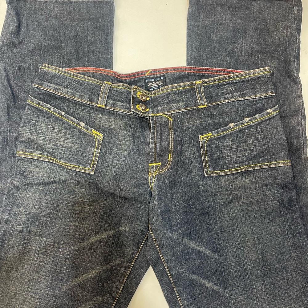 Von Dutch Denim with Yellow Accents